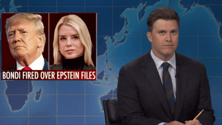 Image for &#8216;SNL&#8217; Weekend Update Roasts Pam Bondi, JD Vance&#8217;s Adult Catholic Conversion