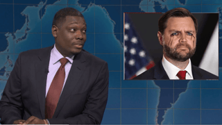 Image for &#8216;SNL&#8217; Weekend Update Roasts JD Vance for Failed Iran Deal, &#8216;Weird&#8217; Wife Comments