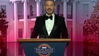 Image for Jimmy Kimmel Roasts &#8216;Delicate Snowflake&#8217; Donald Trump at &#8216;White House Correspondents&#8217; Dinner&#8217;