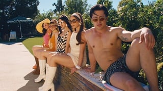 Image for Laufey Throws Pool Party With Alysa Liu, Hudson Williams in &#8216;Madwoman&#8217; Video