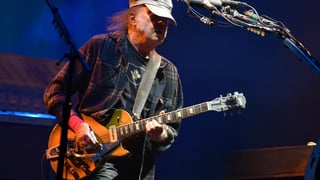 Image for Watch Neil Young Play &#8216;After the Gold Rush&#8217; and &#8216;Heart of Gold&#8217; at First Live Appearance of 2026