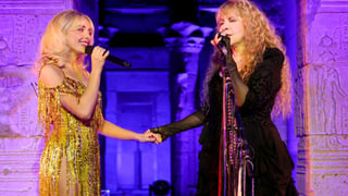 Image for Watch Sabrina Carpenter and Stevie Nicks Perform &#8216;Landslide&#8217; at the Met Gala