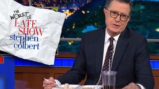 Image for Watch Stephen Colbert Celebrate the Worst of &#8216;The Late Show&#8217;