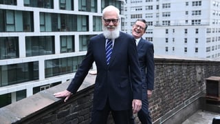Image for &#8216;Good Night and Good Luck, Motherf-kers&#8217;: Letterman and Colbert Toss CBS Property Off the Roof