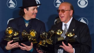 Image for Carlos Santana Remembers &#8216;Visionary&#8217; Record Exec Clive Davis: He &#8216;Recognized the Light in People&#8217;