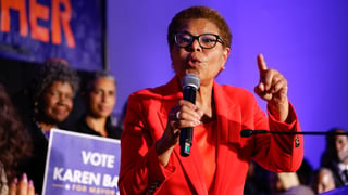 Image for Los Angeles Mayor Karen Bass Advances to November Runoff Election
