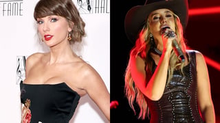 Image for Taylor Swift and Lainey Wilson Surprise Duet &#8216;Love Story&#8217; at Travis Kelce&#8217;s NFL Concert
