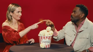 Image for Emily Blunt and Colman Domingo Do Funny Alien Voices for Rolling Stone&#8217;s &#8216;Popcorn Questions&#8217;