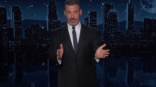 Image for Jimmy Kimmel Warns Against &#8216;Obscenely Wealthy Weirdo&#8217; Elon Musk Becoming a Trillionaire