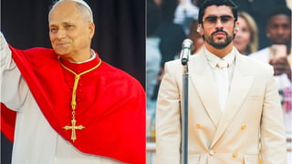 Image for The Pope and Bad Bunny Linked Up in Spain