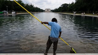 Image for Shocker! Government Docs Show Trump&#8217;s Reflecting Pool Vandalism Claims Are Total BS
