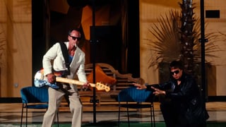 Image for Walton Goggins Plays Ultimate Cool Guy in the Strokes &#8216;Going Shopping&#8217; Video
