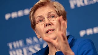 Image for Liz Warren on Trump Bailing on Housing Bill: &#8216;His Popularity Is in the Dumpster&#8217;