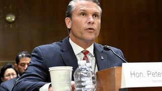 Image for Hegseth Says Trump Should Be Praised for Starting Iran War