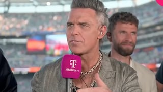Image for Robbie Williams Laughs Off World Cup Interview Controversy