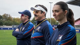 Image for &#8216;Ted Lasso&#8217; Redux Trailer Finds Him Coaching a Female Team, Grinning in Jail