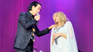 Image for See Kylie Minogue Join Nick Cave and the Bad Seeds for &#8216;Where the Wild Roses Grow&#8217; at Brighton Show