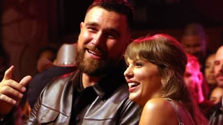 Image for Travis Kelce Describes Taylor Swift Wedding as &#8216;Best Night of My Life&#8217;