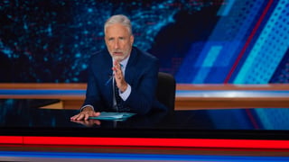 Image for Jon Stewart Takes Aim at Trump&#8217;s &#8216;Relentless Denial of Reality&#8217;