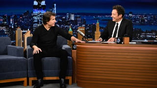 Image for Tom Cruise Says Taylor Swift Schooled Him on Football at Chiefs Game