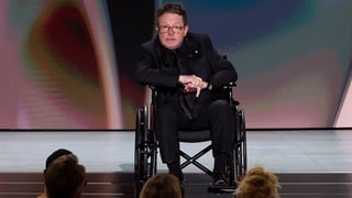Image for Michael J. Fox Gives Moving Speech While Accepting Emmys Humanitarian Award