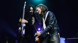 Image for Jack White Welcomes Nick Valensi, on a Break from the Strokes, at His L.A. Gig