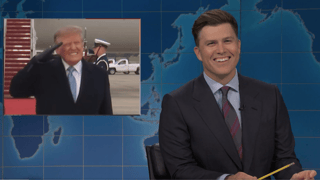Image for &#8216;SNL&#8217; Weekend Update Roasts Wincing Trump&#8217;s China Meeting, Pete Hegseth&#8217;s Transphobia