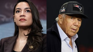 Image for AOC Says Robert Kraft Lined Up Stadiums to Censor Macklemore&#8217;s &#8216;Free Palestine&#8217; Comments