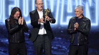 Image for Nirvana Accept MTV Video Vanguard Award &#8212; Without a Performance