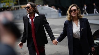 Image for Russell Brand&#8217;s Wife Testifies in His Defence at Rape Trial: &#8216;Caring and Kind&#8217;
