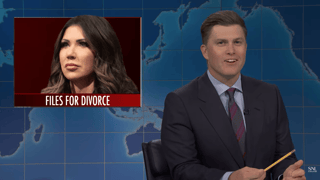 Image for &#8216;SNL&#8217; Weekend Update Roasts Trump&#8217;s Ballroom, Kristi Noem&#8217;s Divorce