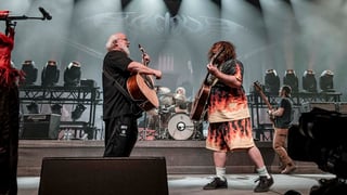 Image for George Clooney Made Jack Black End Tenacious D After Trump Remark at Sydney Show
