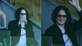 Image for One of Us: Jack White Spotted Sinking Cold Ones at A-League Showdown