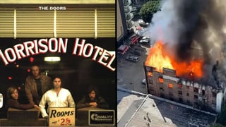 Image for Hotel Made Famous by The Doors Destroyed by Fire