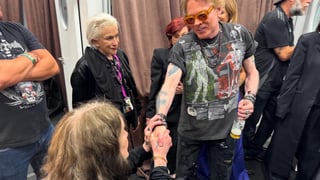 Image for Ozzy Osbourne and Axl Rose Meet for First Time: &#8216;At My Age, You Don’t Get to Meet Many Legends&#8217;