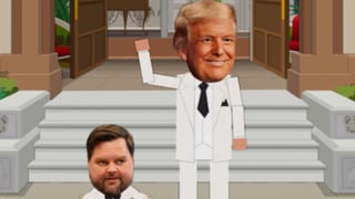 Image for ‘South Park’ Mocks Kristi Noem and JD Vance Offers to Rub Baby Oil on Satan In Controversial New Episode