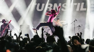 Image for Turnstile Welcome Hayley Williams Onstage for Explosive Tour Opener in Nashville