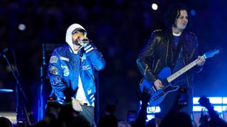 Image for Jack White Brings Out Eminem During NFL Thanksgiving Game Performance