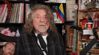 Image for Robert Plant Performs Led Zeppelin Classic During Tiny Desk Performance