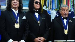 Image for KISS Receive Medals Ahead of Kennedy Center Honors Ceremony