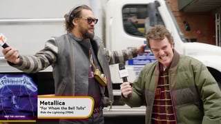 Image for WATCH: Jason Momoa Shows Off Metal Music Knowledge in Video Series