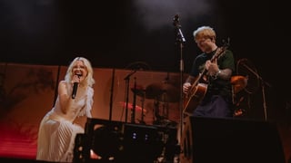 Image for WATCH: Ed Sheeran Pops Up at Maisie Peters’ Melbourne Show