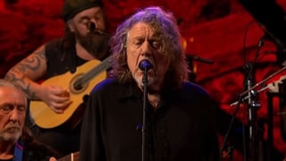 Image for Watch Robert Plant Perform Led Zeppelin&#8217;s &#8216;Ramble On&#8217; on &#8216;Colbert&#8217;