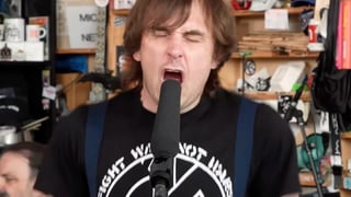 Image for Napalm Death Perform Blistering NPR Tiny Desk Concert Set