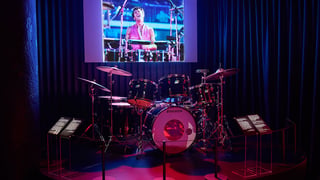 Image for Rob Hirst&#8217;s Midnight Oil Drum Kit Goes on Public Display for the First Time