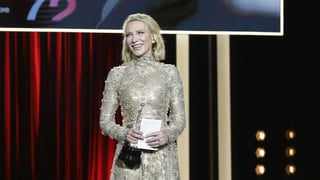 Image for Cate Blanchett Accepts San Sebastian Donostia Award From Alfonso Cuarón, Quips at George Clooney Message and Speaks of ‘Uncertain Times’