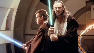 Image for George Lucas Cut a Bombshell ‘Star Wars’ Twist From ‘Phantom Menace’: Liam Neeson Was Going to Play the Real Obi-Wan Kenobi Who Died