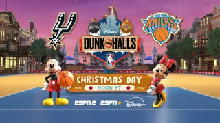 Image for NBA’s Christmas Game Gets Animated With Mickey and Minnie for ‘Dunk the Halls’