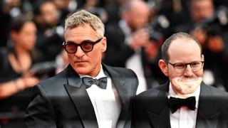 Image for Joaquin Phoenix Tears Up During 5-Minute Cannes Standing Ovation for MAGA Western ‘Eddington’