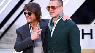 Image for Tom Cruise Reunites With Brad Pitt at ‘F1’ Premiere; Actors Were Supposed to Race Together in a ‘Ford v Ferrari’ Movie That Got Axed Over Budget